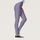 Roze Paarse Zeemeermin Leggings (Rechts)