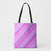 Roze paarse zwembroek tote bag (Voorkant)