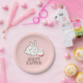 Roze paasbundel en Bord paaspapier (Feest)