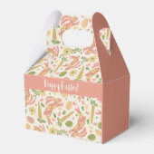 Roze paasbundels bedankdoosjes (Achterkant)