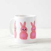 Roze paasbundels koffiemok (Voorkant links)