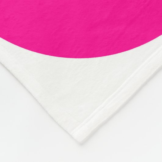 Roze paasbunny Blanket Fleece Deken (Hoek)