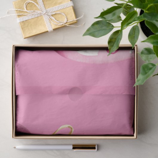 Roze Paaseieren en Gouden String Tissuepapier (Geschenk)