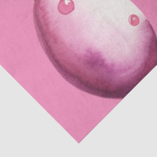 Roze Paaseieren en Gouden String Tissuepapier (Detail)