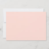 Roze  paaseieren Pasen Uitnodiging tot bootbreuk (Achterkant)