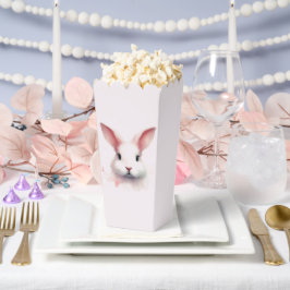 Roze Paashaas Favoriet Box – Popcorn & Treats Bedankdoosjes