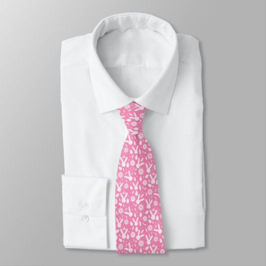 Roze Paashaasoren Stropdas (Gebonden)
