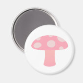Roze paddenstoel magneet (Voorkant / Achterkant)