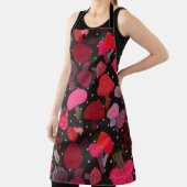 Roze paddenstoel schort (Insitu)