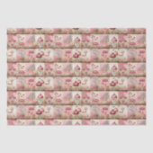 Roze paddenstoelen tissuepapier (Voorkant)