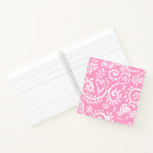 Roze pairal Notitieboek van 8,5 x 8,5 inch (Binnen)