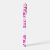 Roze Paisley iPhone 15 Case (Rechterkant)