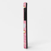Roze Paisley iPhone Monogram Aangepast Case-Mate iPhone Case (Achterkant/links)