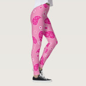 Roze Paisley Leggings (Rechts)