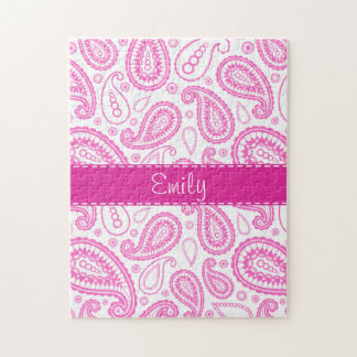 Roze Paisley Pattern Legpuzzel