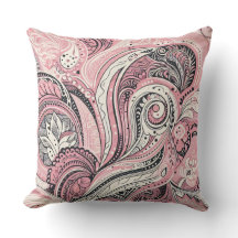Roze Paisley The Home Studio Kussenhoes