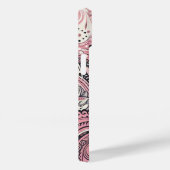 Roze Paisley The Home Studio Worpillow Case-Mate iPhone Case (Achterkant / Rechts)