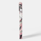 Roze Paisley The Home Studio Worpillow Case-Mate iPhone Case (Achterkant / Links)