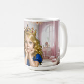 Roze Paleis Prinses. Koffiemok (Voorkant rechts)