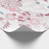 Roze palet William Morris Design Cadeaupapier (Hoek)