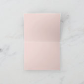 Roze Palm Springs Pastel Beach Dank u kaarten (Binnen)