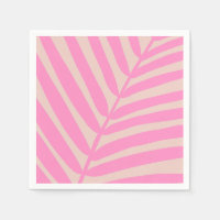 Roze palmblad