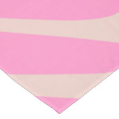 Roze palmblad tafelkleed (Gekanteld)