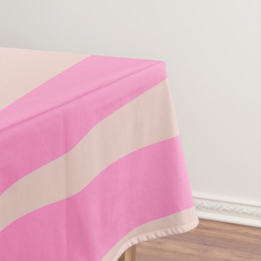 Roze palmblad tafelkleed (Voorbeeld)