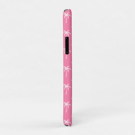 Roze palmbomen Patroon Case-Mate iPhone Case (Achterkant/rechts)