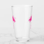 roze palmboom glas (Rechts)