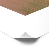 Roze Pam-pass Esthetisch Poster Fotografie (Hoek)