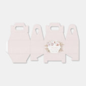 Roze Pampagras Gedroogde Palmbladeren Trouwfeest B Bedankdoosjes (Uitgevouwen)