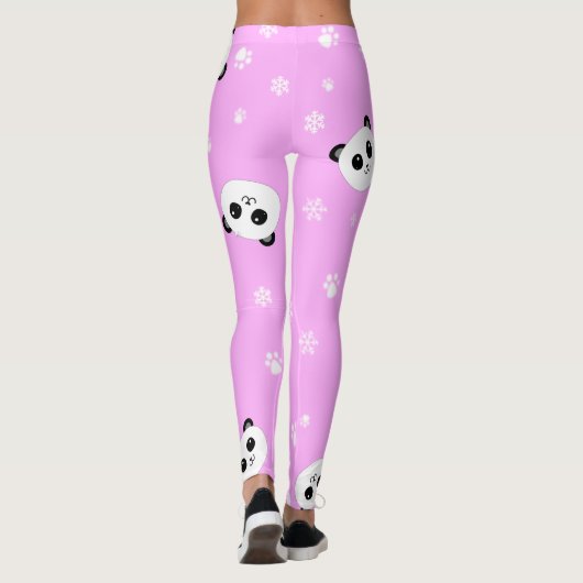 Roze Panda | Baby4Levensduur | Leggings Panda (Achterkant)
