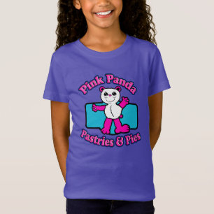 Roze Panda gebak en taarten T-shirt