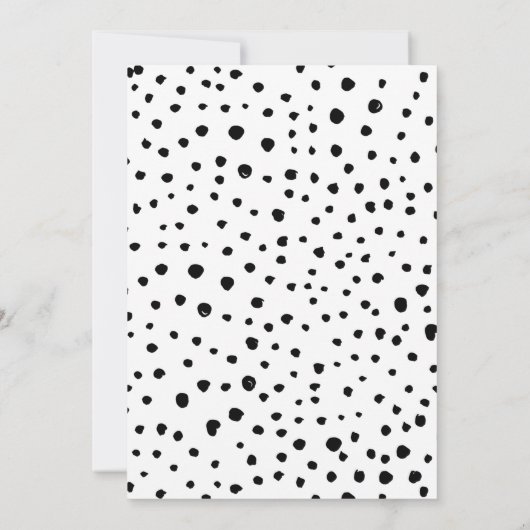 Roze panda verjaardagsuitnodiging bedankkaart (Achterkant)