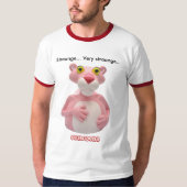 Roze Panther Tshirt Parody CelebriDucks (Voorkant)
