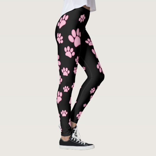 Roze pantherLeggings Leggings (Rechts)
