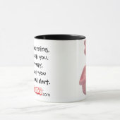 Roze pantherMokken van CelebriDucks.com Mok (Midden)