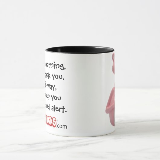 Roze pantherMokken van CelebriDucks.com Mok (Midden)