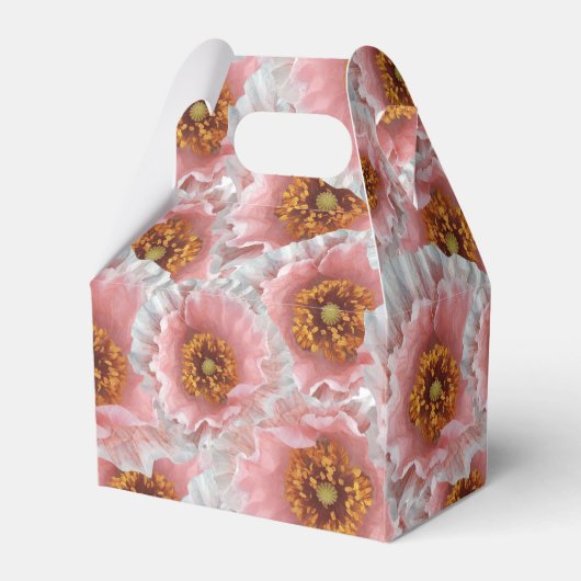 roze papaver bedankdoosjes (Achterkant)