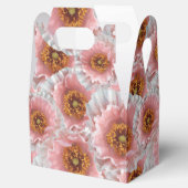 roze papaver bedankdoosjes (Geopend)