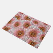 roze papaver deurmat (Schuin)