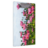Roze papaver klembord (Rechts)