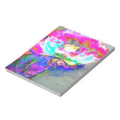 Roze papaver notitieblok (Linkerzijde)