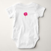 roze papaver romper (Achterkant)