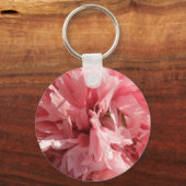 roze papaver Sleutelhanger (Voorkant)