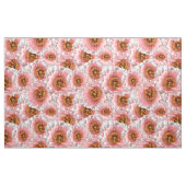 roze papaver stof (Yard (91,4 cm))