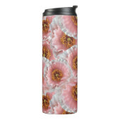 roze papaver thermosbeker (Gedraaid links)