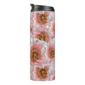 roze papaver thermosbeker (Geroteerd rechts)