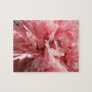 roze papaverpuzzel legpuzzel